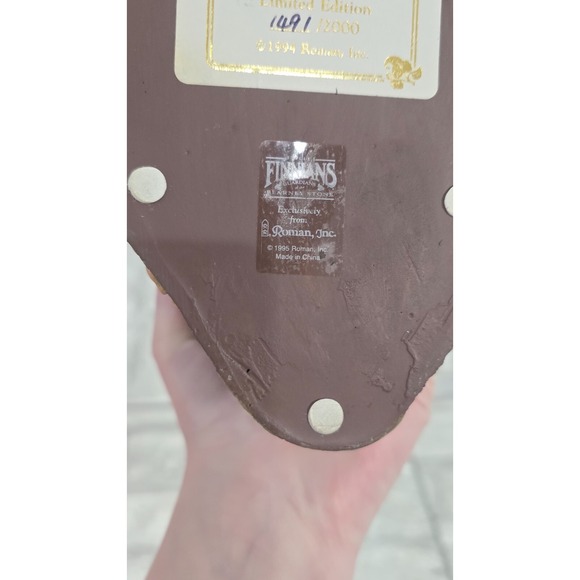 uthentic Blarney Stone Leprechaun Figure Declan's‎ Finnian's Guardians 1491/2000 - Picture 10 of 11